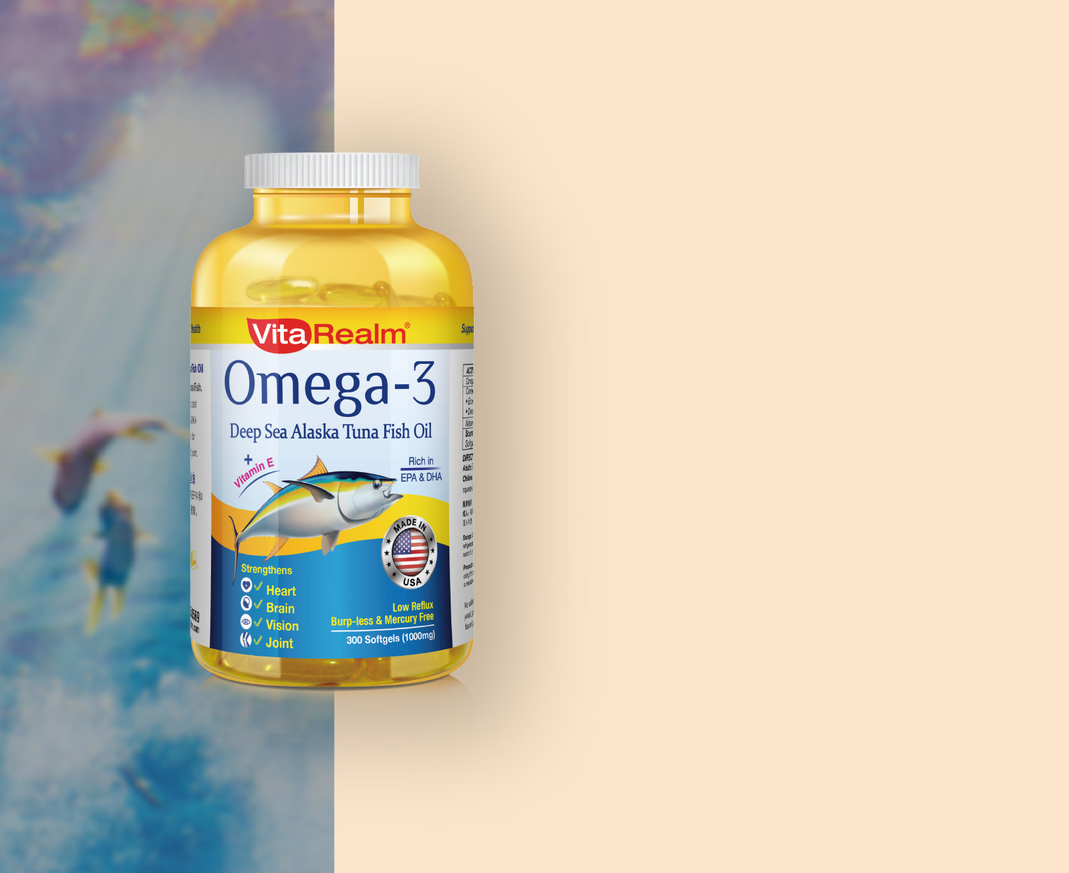 Omega-3 深海鱼油软胶囊